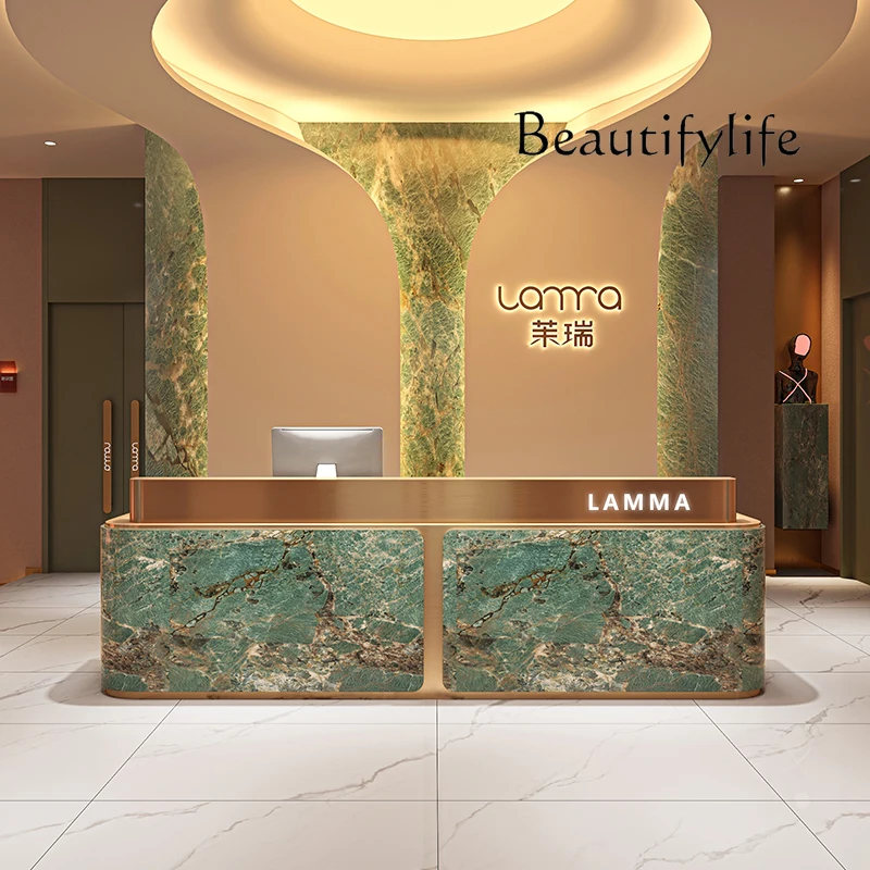 Office Furniture Jb - JB caisse vert réception comptoir De