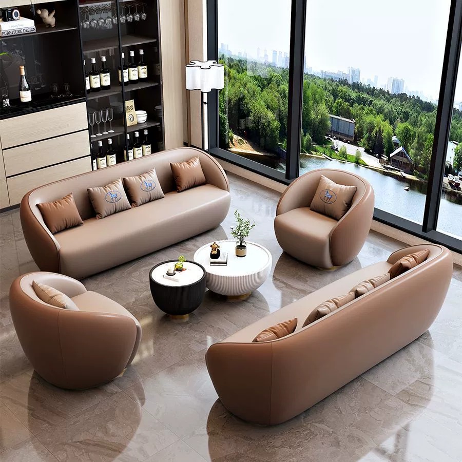 Office Furniture Wholesale - Canapé de bureau léger et luxueux,