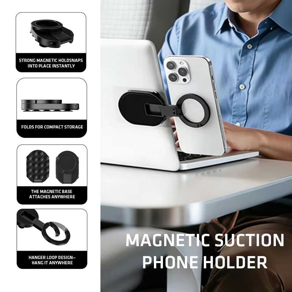 Mobile Pedestal Cabinet - Support de téléphone magnétique pliable MA39