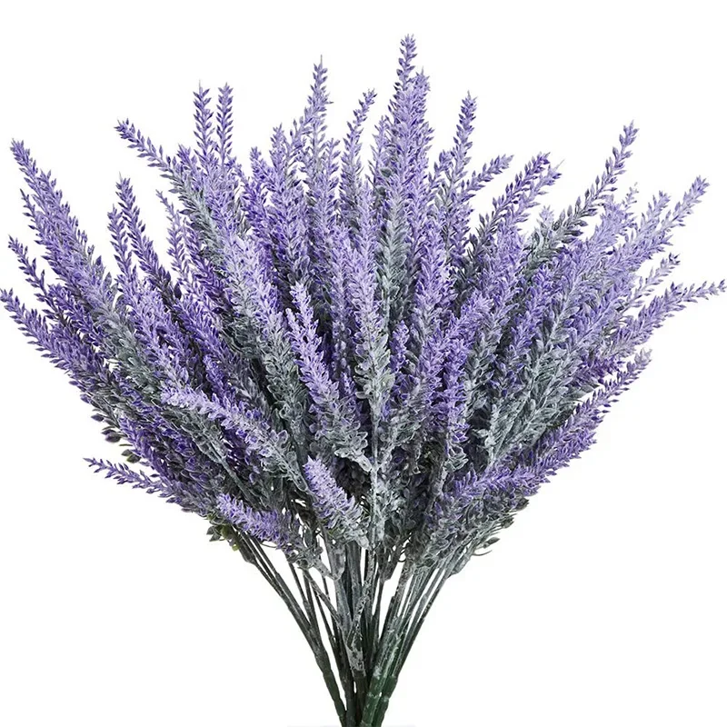 Office Furniture Used - Bouquet de fleurs de lavande artificielles