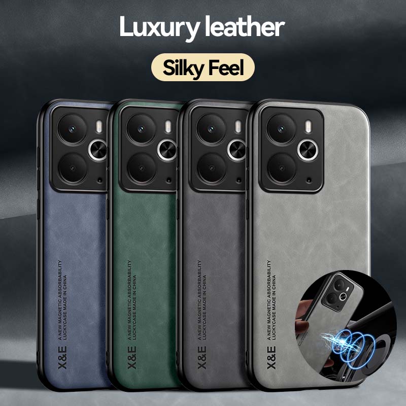 Magazine File Holder - Étui antichoc de luxe pour Realme