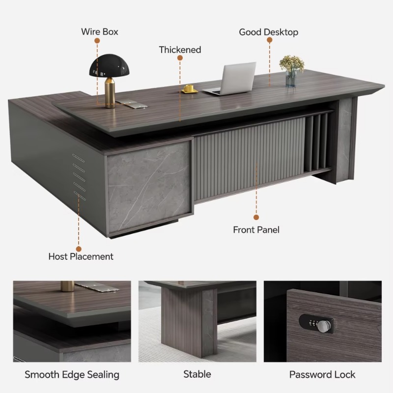 Bureau de direction moderne en - Office Furniture Wholesale avis et prix